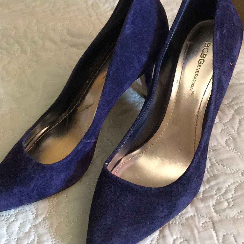 Blue heels